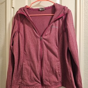 Columbia Fuchsia Zip-Up Jacket